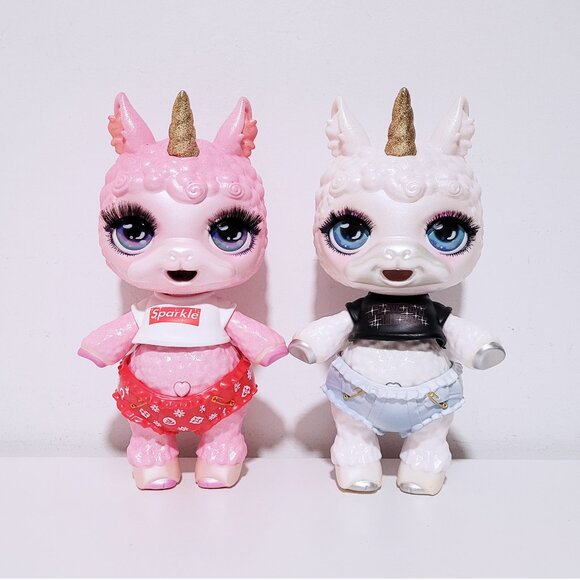 SOLD MGA Poopsie Slime Surprise Llama Bonnie Blanca and Pearly Fluff - Picture 1 of 12